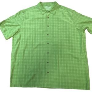 5.11 Tactical Series Shirt in Mens XL Green  with Snap Closure &interior pockets